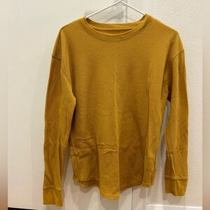 Time and Tru waffle knit long sleeve t shirt. Size L